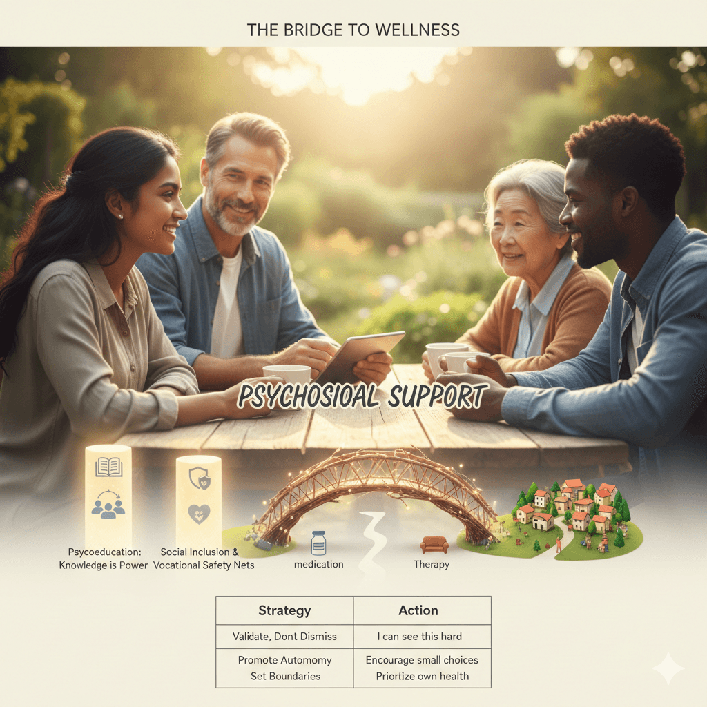 Beyond the Prescription: The vital role of psychosocial support